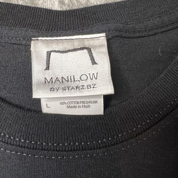 Barry Manilow Shirt Men's Large Black Graphic The New York Pops Atlantic City - Picture 5 of 6